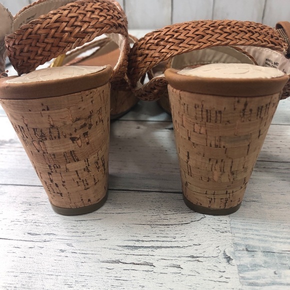 Dana Buchman 3” Cork Heel Sandals 8.5 - Picture 9 of 12